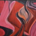 ABSTRACT - gouache 108 x 90 cm.